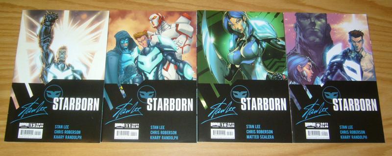 Stan Lee's Starborn #1-12 VF/NM complete series - B variants - chris roberson