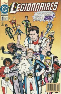 Legionnaires #1 (Newsstand) VG ; DC | low grade comic