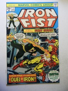 Iron Fist #1 (1975) FN/VF Condition MVS Intact