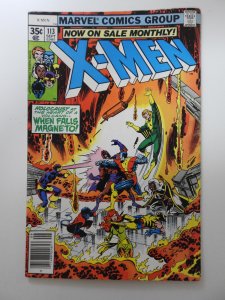 The X-Men #113 (1978) vs Magneto! Solid Fine- Condition!