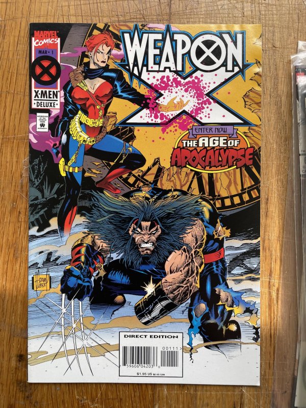 Complete Run of Weapon X (Age of Apocalypse) #1 - 4 (1995)