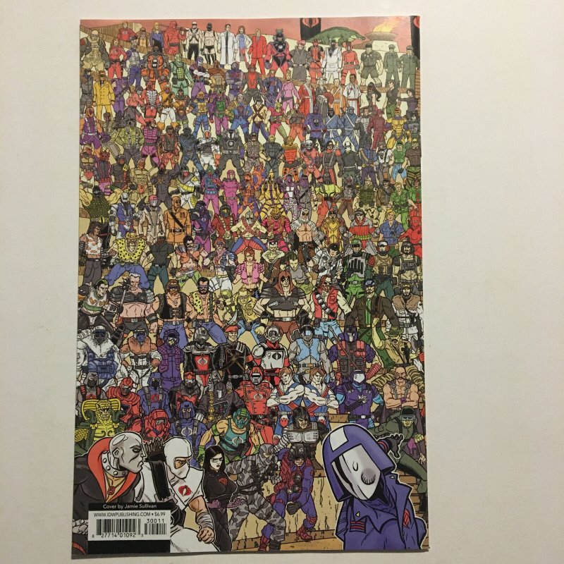 GI Joe #300 Every Character Featured Wraparound Cover A High Grade Final Issue