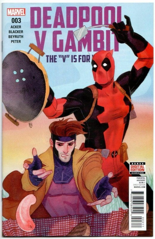 Deadpool vs Gambit #3 (Marvel, 2016) NM