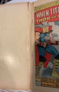 Journey Into Mystery Annual (1965)first app of Hercules see description