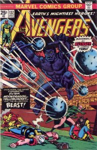 Avengers, The #137 FN ; Marvel | the Beast joins