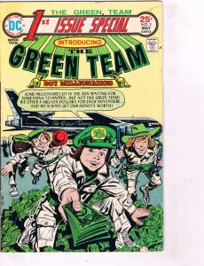 Lot of 3 Green Team DC Comic Books # 2 2 9 Super Heroes AD39