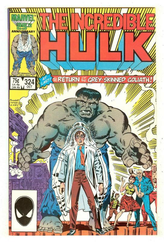 Incredible Hulk 324   Return of the Grey Hulk