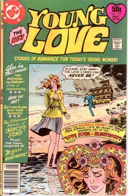 YOUNG LOVE 125 VF+ TOTH   May 1977 COMICS BOOK