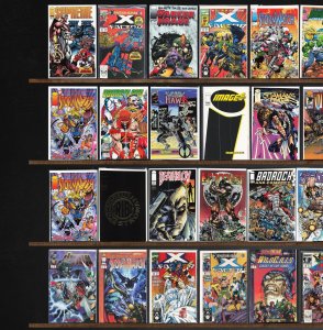Huge Lot 140+ Comics with X-Factor, Stormwatch, Brigade, Deathmate & More!