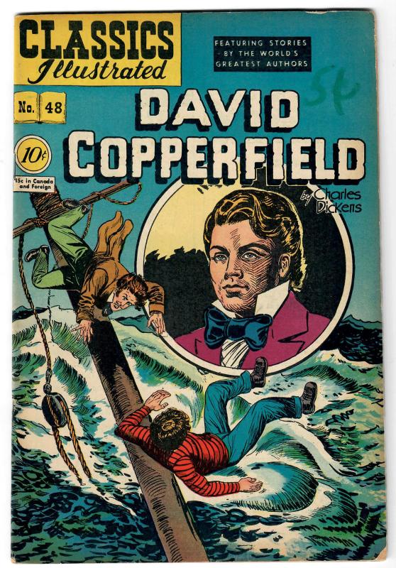 Classics Comics #48 ORIGINAL - David Copperfield  VG/FN 5.0   printed June 1948