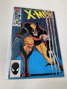 Uncanny X-Men 207 Vf Very Fine 8.0 Marvel Comics Printer Defect 