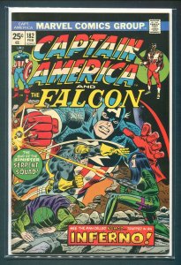 Captain America #182 (9.4 NM) Steve Ditko Marvel Value Stamp  (1975)
