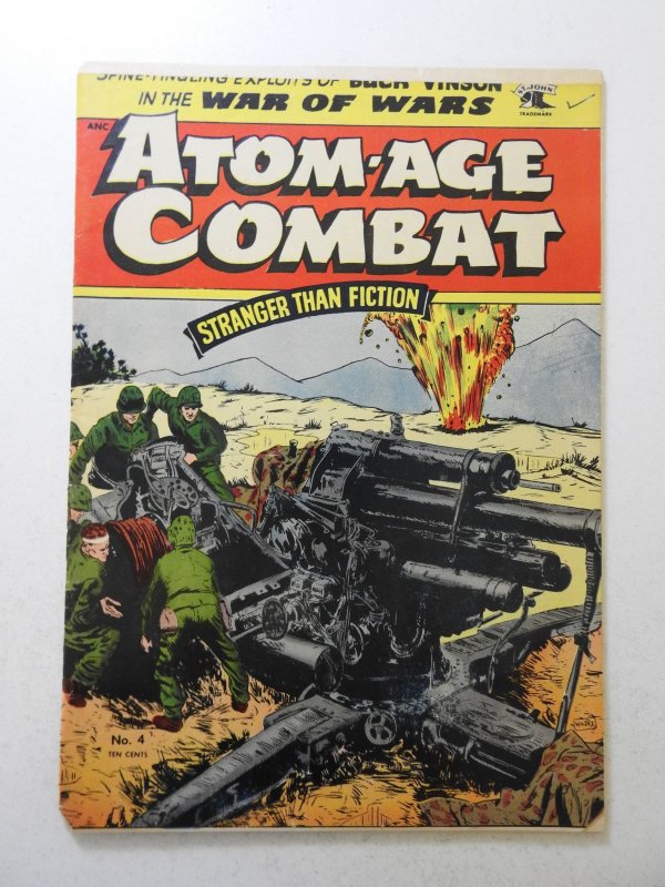 Atom-Age Combat #4 (1953) Apparent VG/FN Condition Trimmed