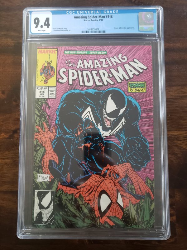 Amazing Spider-Man 316 CGC 9.4