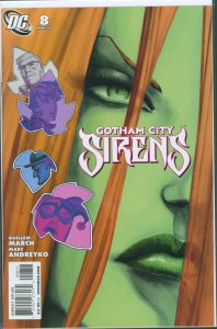 Gotham City Sirens #8 Guillem March Cover DC Comics 2010 VF