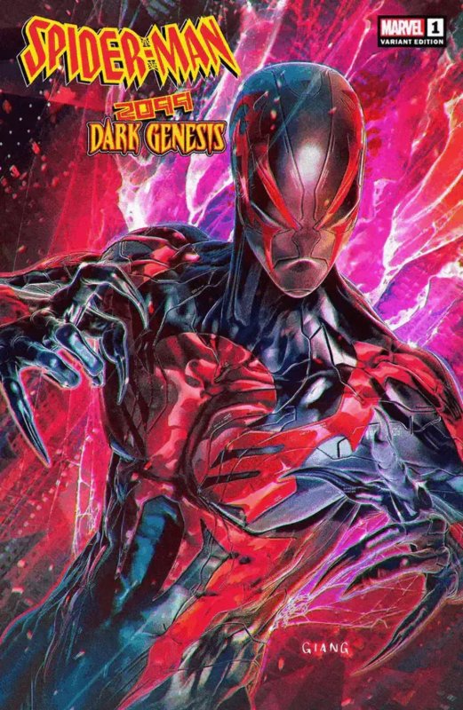 Spider-Man 2099: Dark Genesis #1 | John Giang Virgin Variant Set | PRE-ORDER 