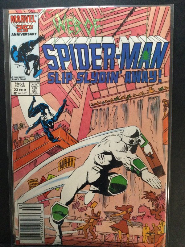 Web of Spider-Man #23 Newsstand Edition (1987)