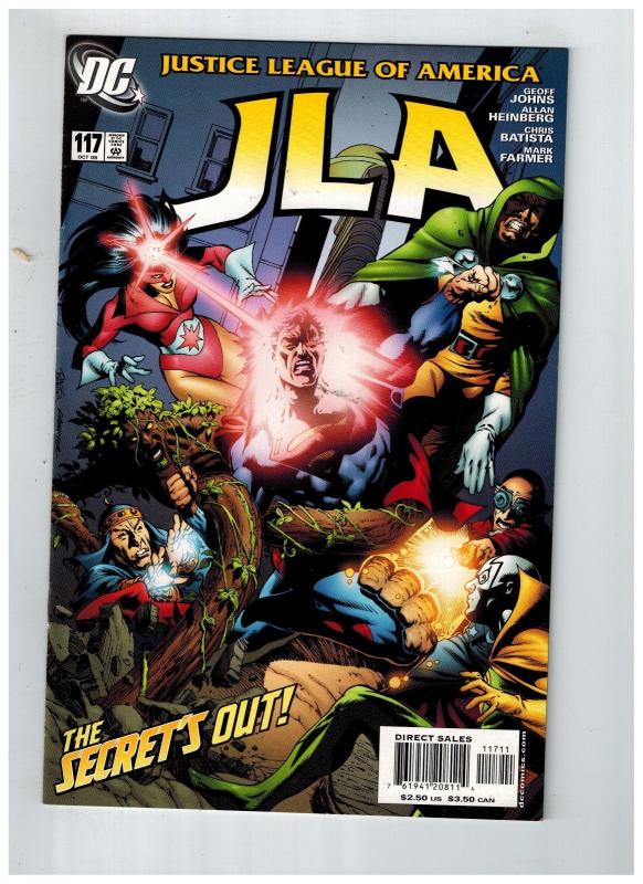 JLA # 117 VF DC Comic Book Justice League Batman Superman Flash Hawkman Atom S75