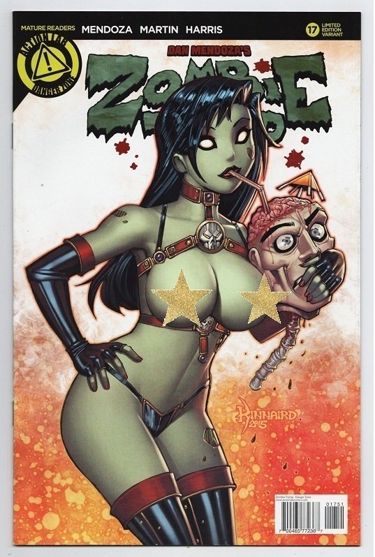 Zombie Tramp #17 Kinnaird Limited Edition Risque Variant (Action Lab, 2015) NM