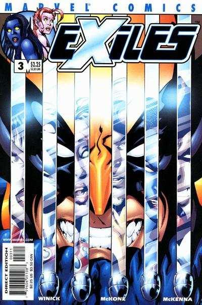 Exiles (2001 series) #3, NM (Stock photo)