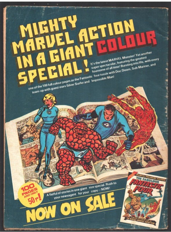 Spider-man Comics Weekly #109 1975-1st Black Widow-Thor-Jack Kirby-Iron Man