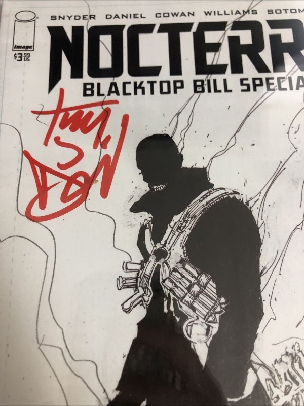 Nocterra Blacktop Bill Special (2022) # nn (CGC 9.8 SS) Signed Tony Daniels