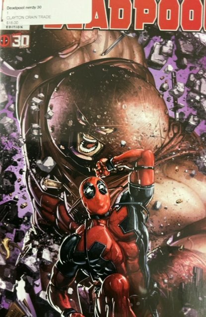 [8 pack] Deadpool Nerdy 30 (2021) Clayton Crain Tradde