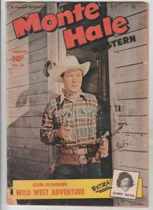 Monte Hale Western 45 Strict 1950 VG Affordable-Grade Monte Hale, Gabby Hayes