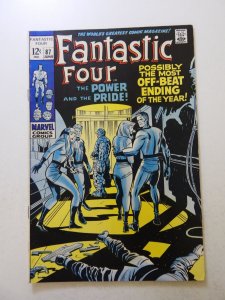 Fantastic Four #87 (1969) VF- condition