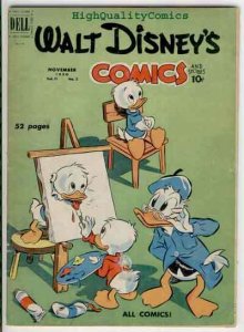 WALT DISNEY COMICS #122, VG, Mickey Mouse, Donald Duck, 1950, Bad Wolf