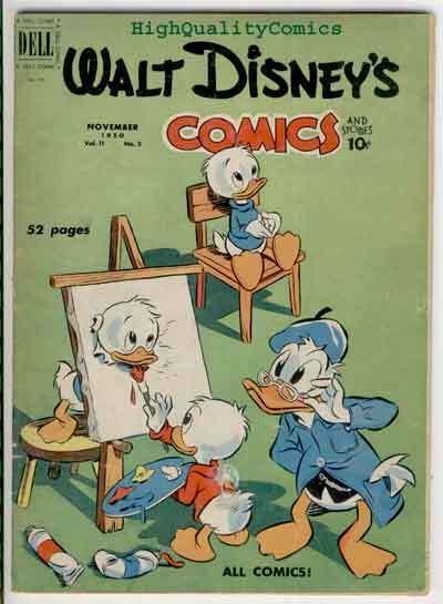 WALT DISNEY COMICS #122, VG, Mickey Mouse, Donald Duck, 1950, Bad Wolf