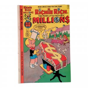 Richie Rich Millions #87 Direct Edition Cover (1961-1982) Harvey Comics