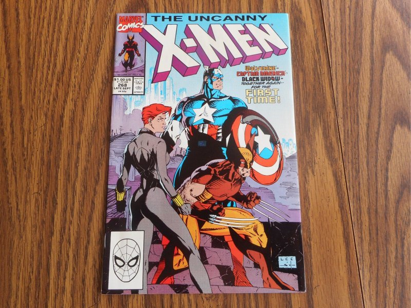 X-MEN # 268 KEY!! CLASSIC JIM LEE COVER HIGH GRADE GEM WOW!!