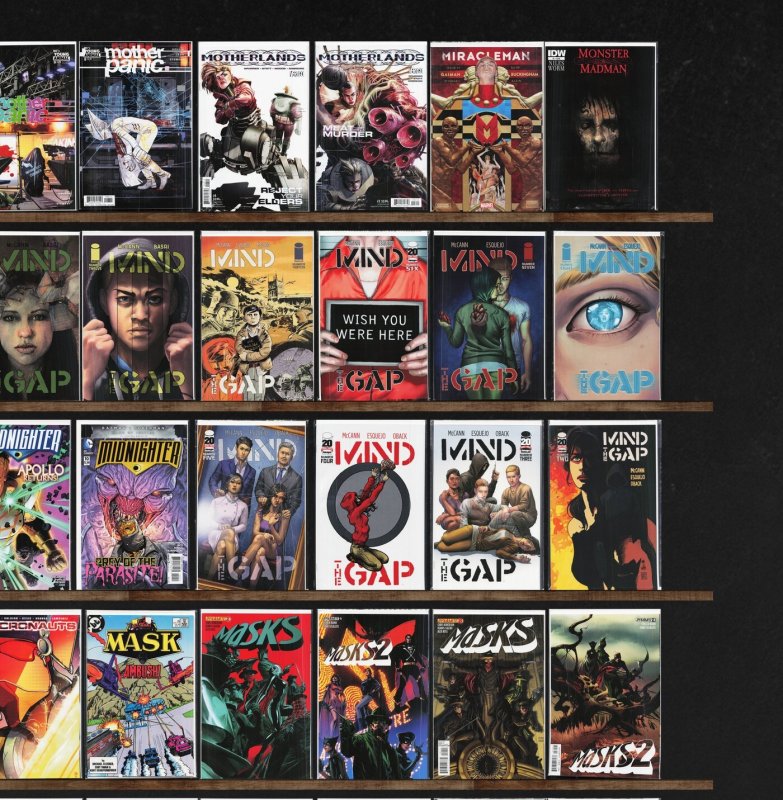 Huge Lot 150+ Comics with Mind The Gap, The Flash, Miracleman & More!