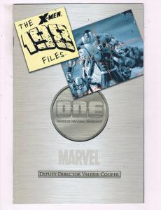 The X-Men 198 Files #1 VF Marvel Comics Comic Book DE14