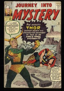 Journey Into Mystery #92 GD/VG 3.0 Early Loki Thor! Stan Lee! Jack Kirby!
