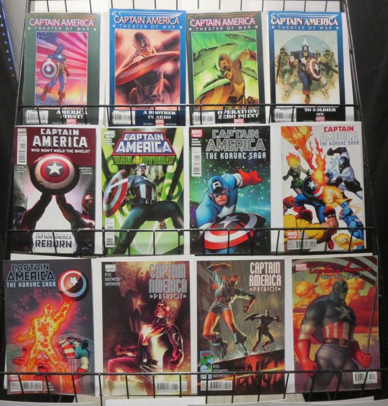 Captain America Modern Collection Lot of 92Diff Buff and Fighting for Freedom!