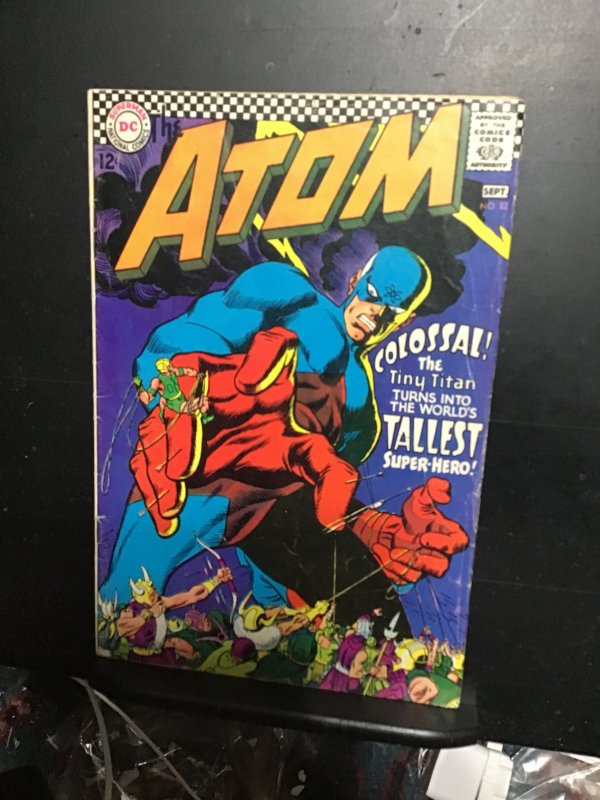 The Atom #32 (1967) 1st Titan Atom! Book length tale! FN Wow!