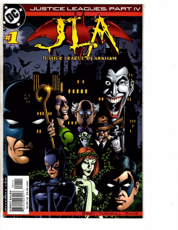 6 Justice Leagues DC Comics # 1 2 3 4 5 6 Amazons Atlantis Arkham Aliens J220