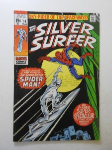 The Silver Surfer #14 (1970) FN- Condition! stamp fc