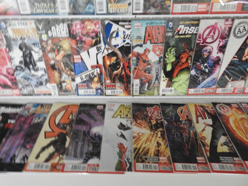 Huge Lot 130+ Comics W/Avengers,  Archer and Armstrong,  Jonah Hex+ Avg VF Cond!