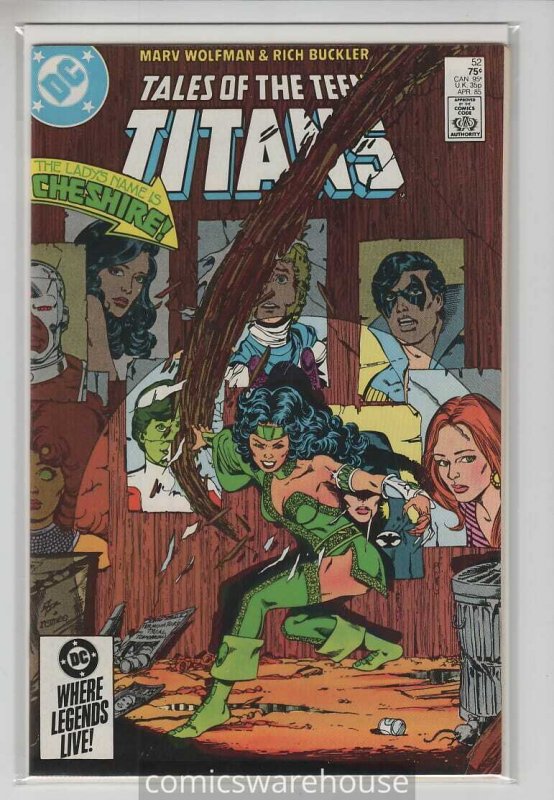 TALES OF THE TEEN TITANS (1984 DC) #52 FN+ A05667