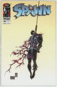 Spawn #30 (1992) - 8.0 VF *Spawn Fights the Klan* 