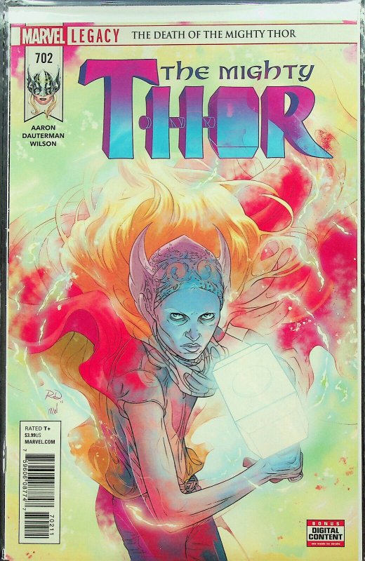 Thor #701-706 (Nov 2017-Apr 2018, Marvel) - Comic Set of 6 - Near Mint
