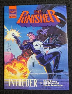 1989 THE PUNISHER Intruder by Mike Baron HC/DJ VF+/FVF 1st Printing Marvel