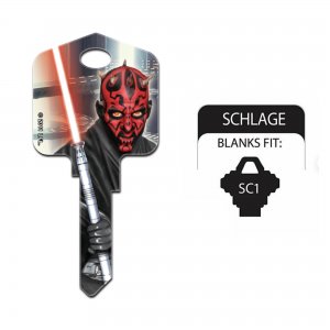 Star Wars Key Blanks Schalge SC1, Darth Maul