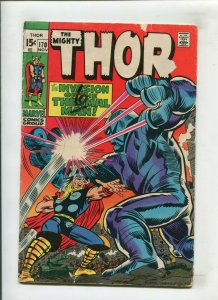 THOR #170 (2.5) THERMAL MAN!! 1970 