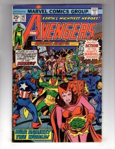 The Avengers #147 (1976) WAR AGAINST THE WORLD! / HCA3
