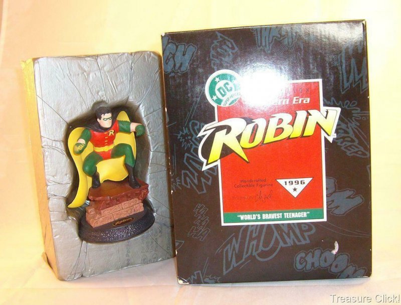 DC Superheros Limited Edition 1996 Titled Robin Worlds Bravest Teenager'