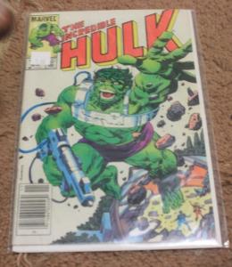 Incredible Hulk comic # 289 1983, Marvel aim modok hydra shield 